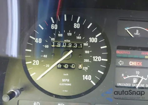 1986 BMW 535 I z USA, uszkodzony, nr VIN WBADC7407G0963643